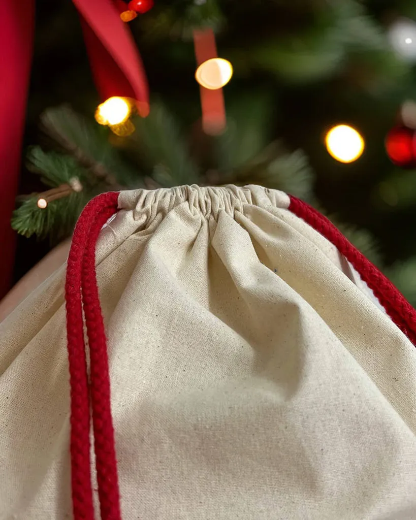 100 ct Wholesale 24 in Cotton Laundry Bags / Santa Sacks - By Case