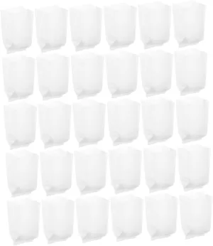 100pcs Mushroom Growing Bags Fabric Plant Grow Bags Pouch for Plants Nursery Pouches