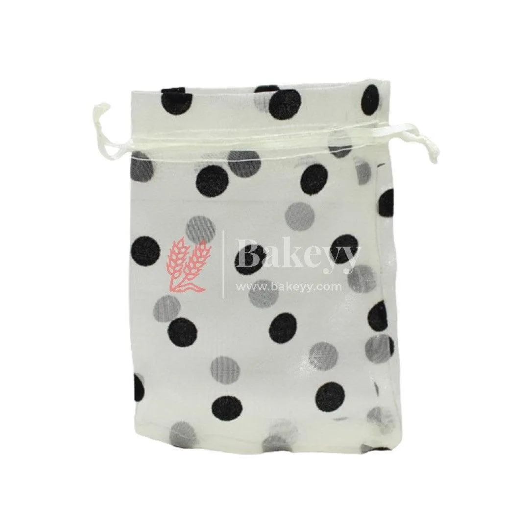 10x14 CM | Organza Potli Bags | Pack of 100 | Violet Color | Candy Bag