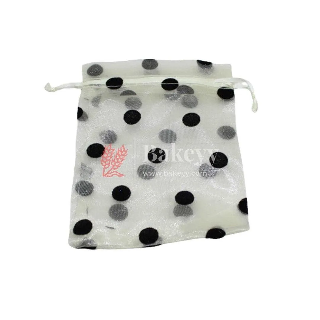10x14 CM | Organza Potli Bags | Pack of 100 | Violet Color | Candy Bag