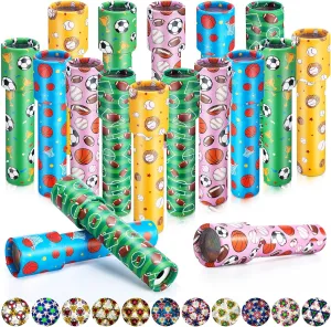 15 Pcs Classic Kaleidoscopes Kids Birthday Party Favor Old Fashioned Vintage Educational Toys Stocking Stuffers Goodie Bag Fillers for Classroom School Return Gifts Carnival Prizes (Sports)