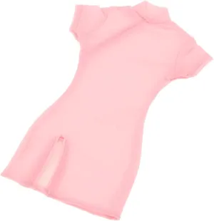 1/6 Scale Girl Cheongsam Dress Clothing Traditional Fashion Costume Mini Doll Elastic Dress for 12'' inch Woman Action Figure, Pink