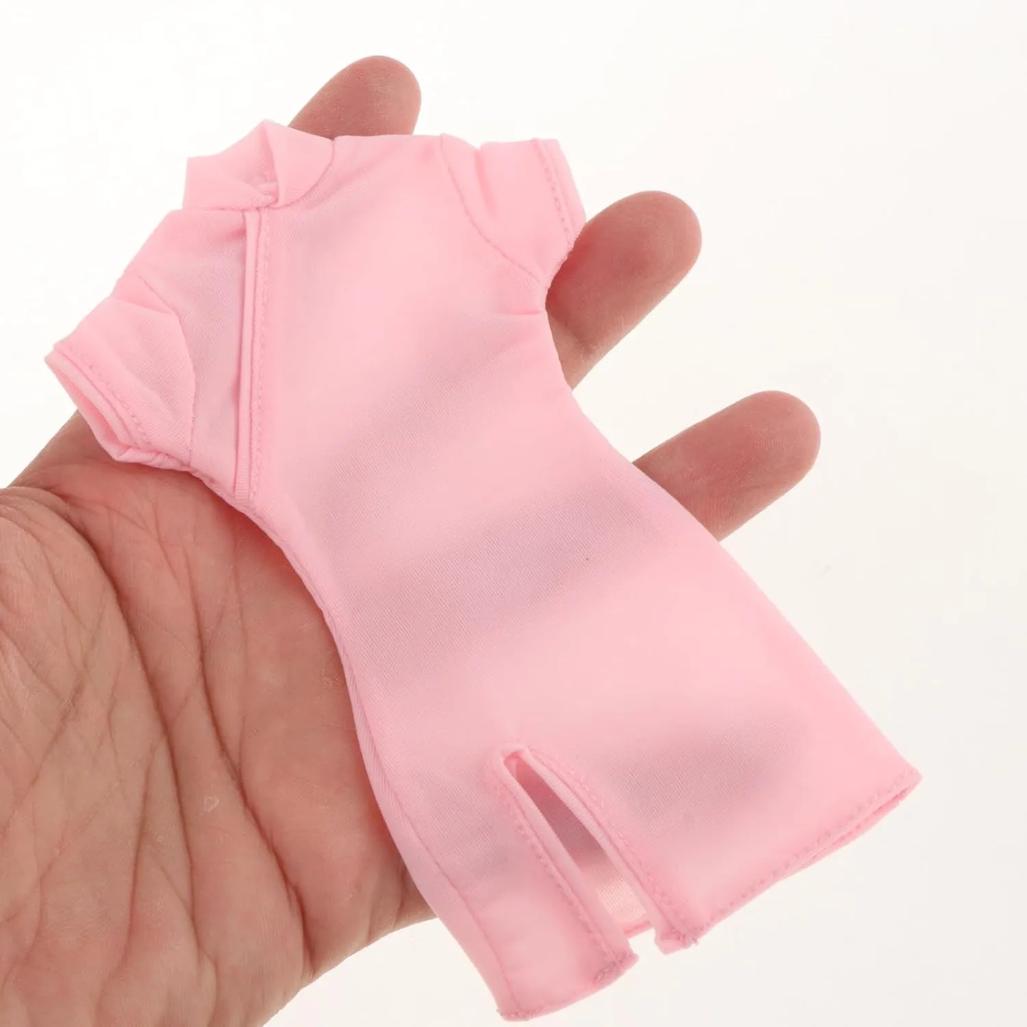 1/6 Scale Girl Cheongsam Dress Clothing Traditional Fashion Costume Mini Doll Elastic Dress for 12'' inch Woman Action Figure, Pink