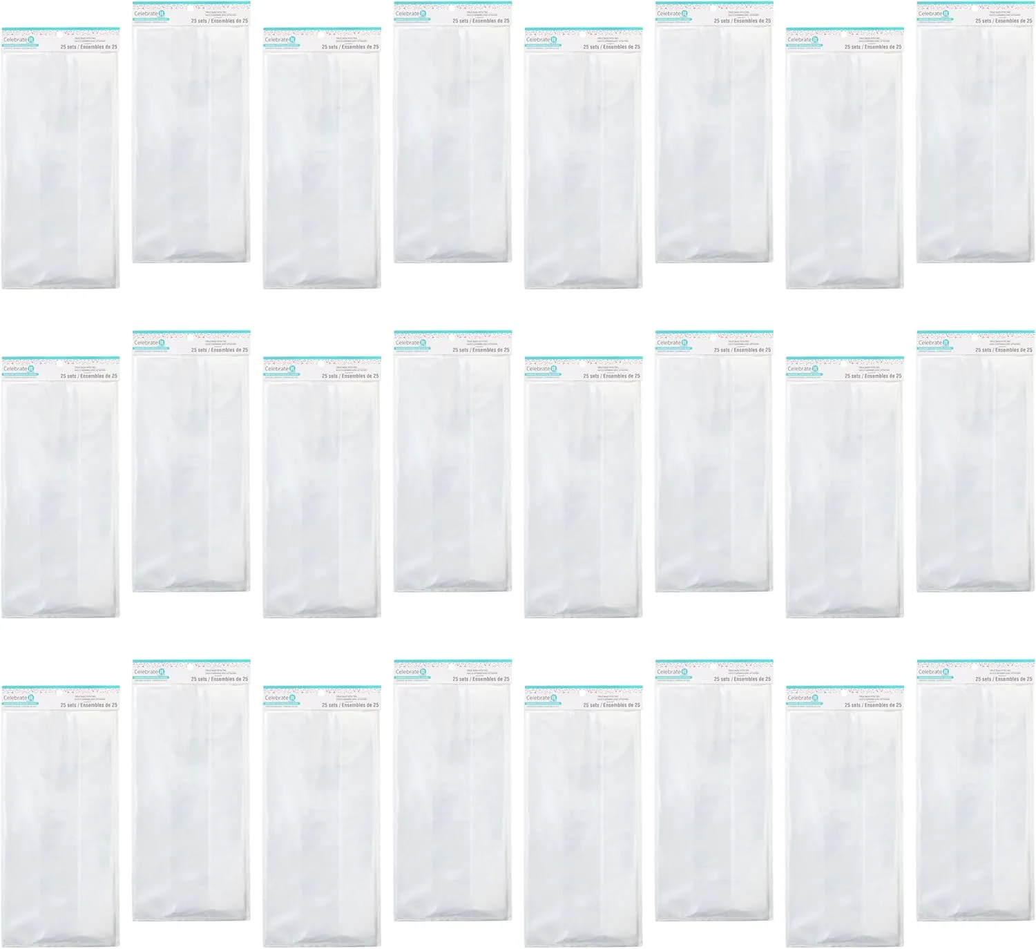 24 Packs: 25 ct. (600 total) Mini Loaf Treat Bags by Celebrate It®