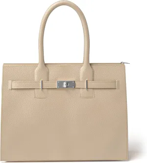30636 Women's Hand Shoulder Bag Genuine Leather with Zip Compartments