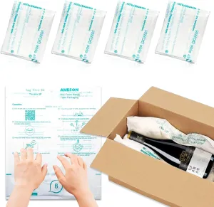 4 Pack Foam Bag For Shipping, 14" x 16" Expanding Foam Packaging Bags for PC etc, Instant Pack Quick Expanding Foam Packaging Bags for Packing Mailing Shipping