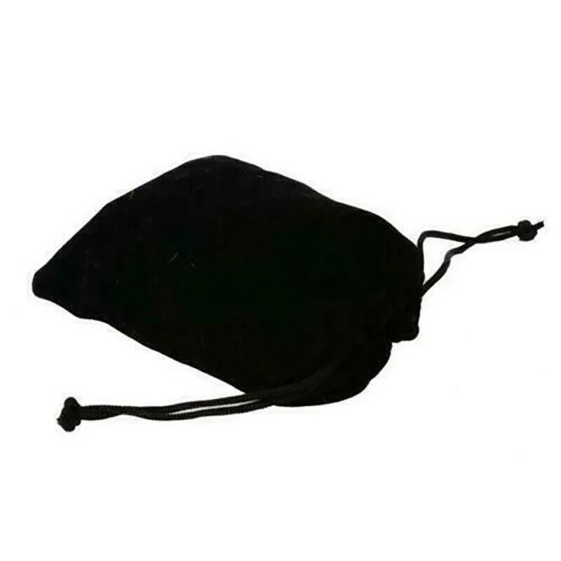 50X Small Velvet Cloth Drawstring Bags Gift Bag Jewelry Ring Pouch Earring Favor 9x12