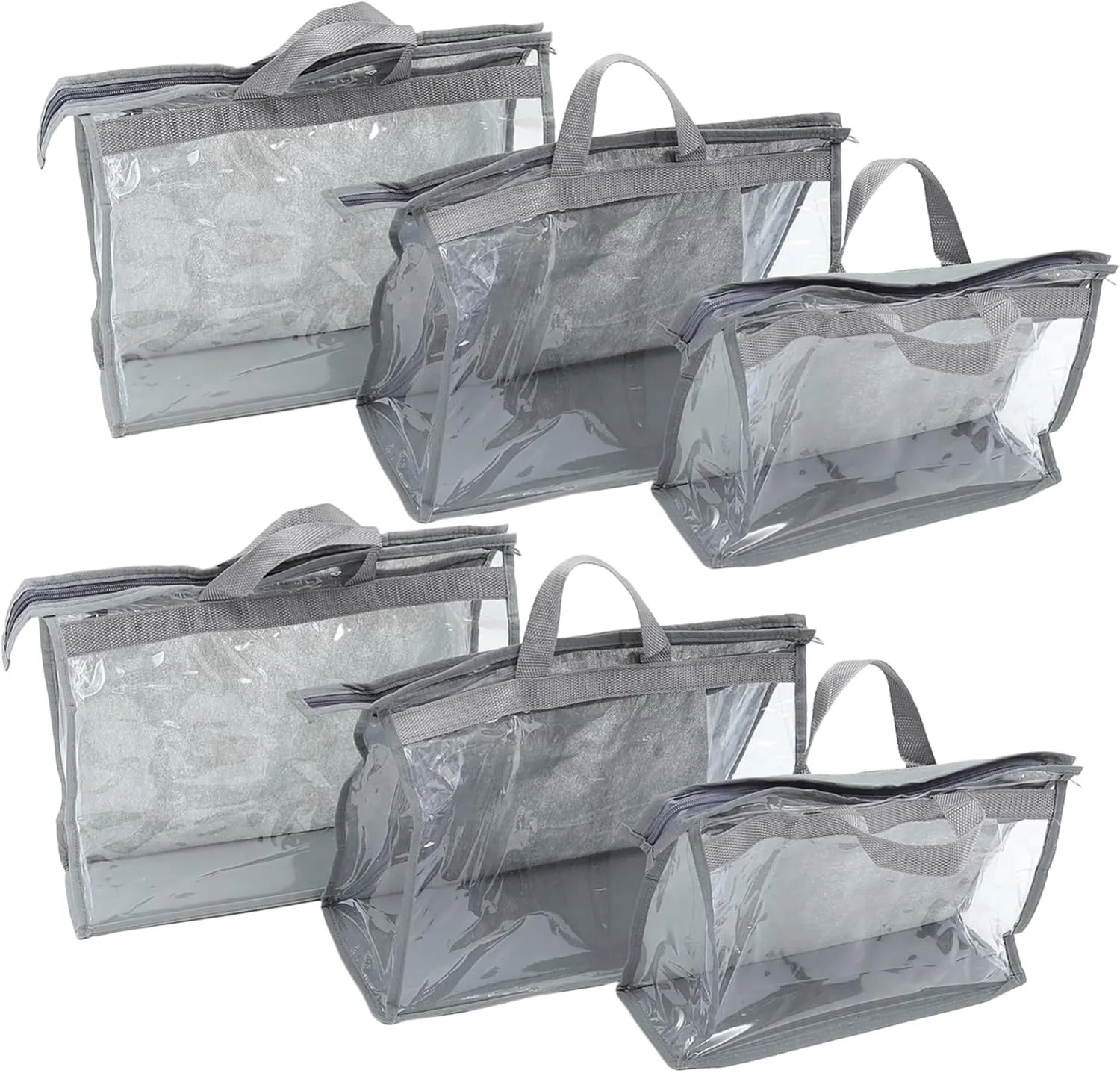 6pcs Handbag Storage Bag Ladies Storage Organizer Purse Vacuum Simply Tote Bags The Tote Bag Hanging Storage Bag Work Tote Bag Hanging Organizer Organizers Handbags Modern