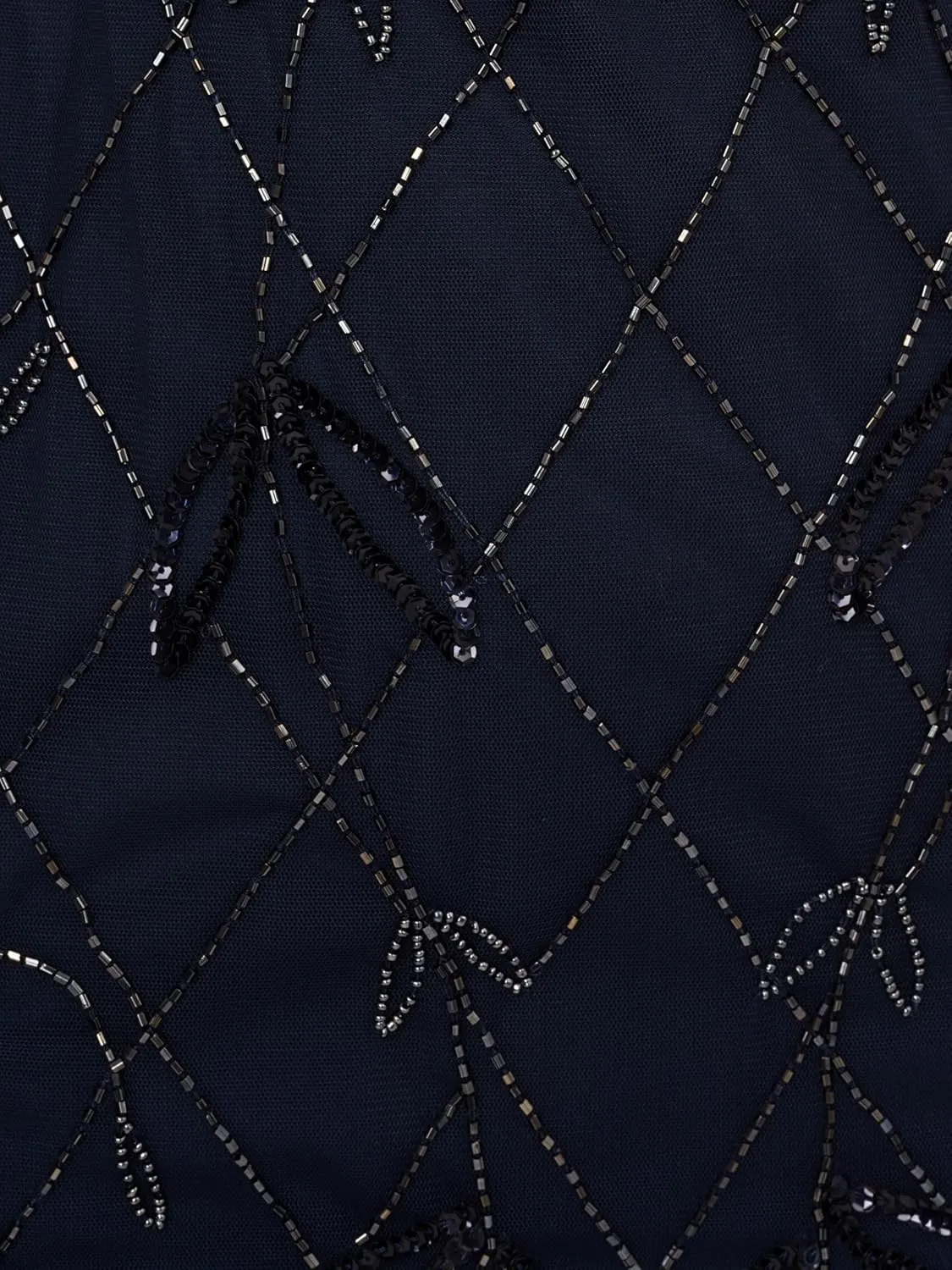 Adrianna Papell Women's Beaded Blouson Dress