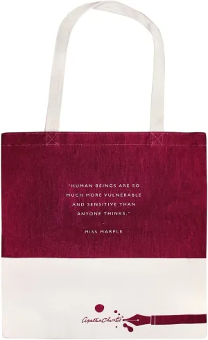 Agatha Christie - Bags & Pouches - Agatha Christie Shopper Bag -A The Body In The Library, Red