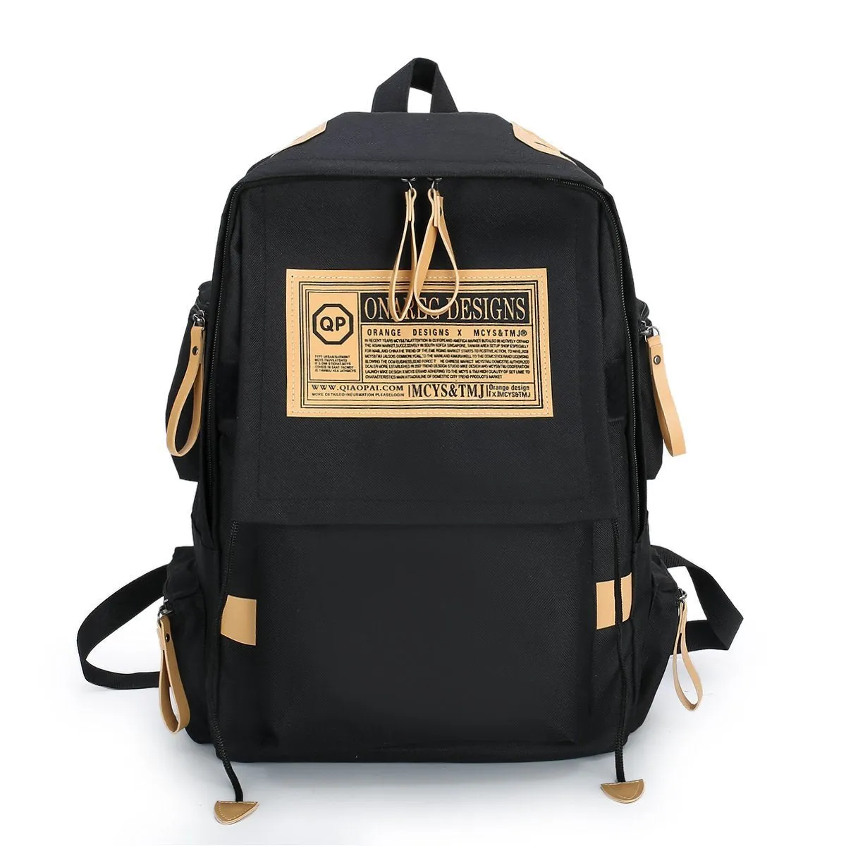 And Female Korean College Cotton Canvas Simple Cute Mori Backpacks