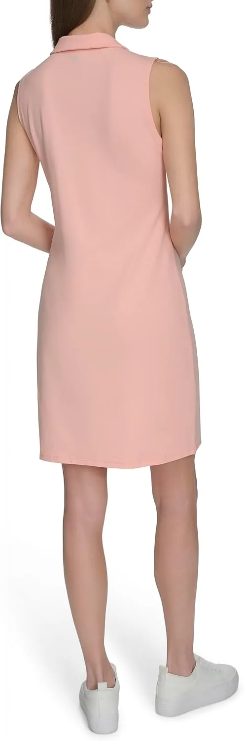 Andrew Marc Women's Sleeveless Active Tennis Dress