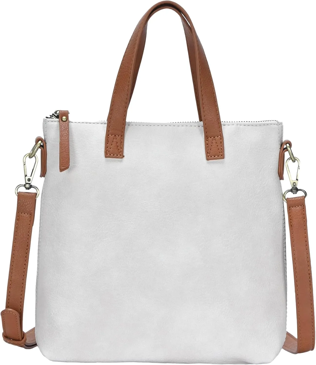 Antik Kraft Bree Crossbody | Vegan Leather Handbag with Crossbody strap for Women | Easy Grasp Top Handles |
