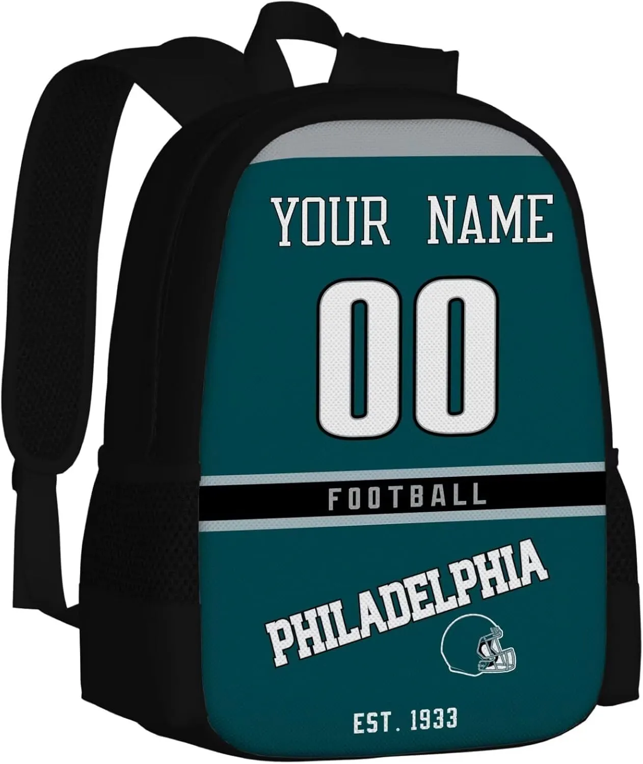 ANTKING Philadelphia Backpacks School Backpack Bags Custom Name Number for Men Women Youth Gifts