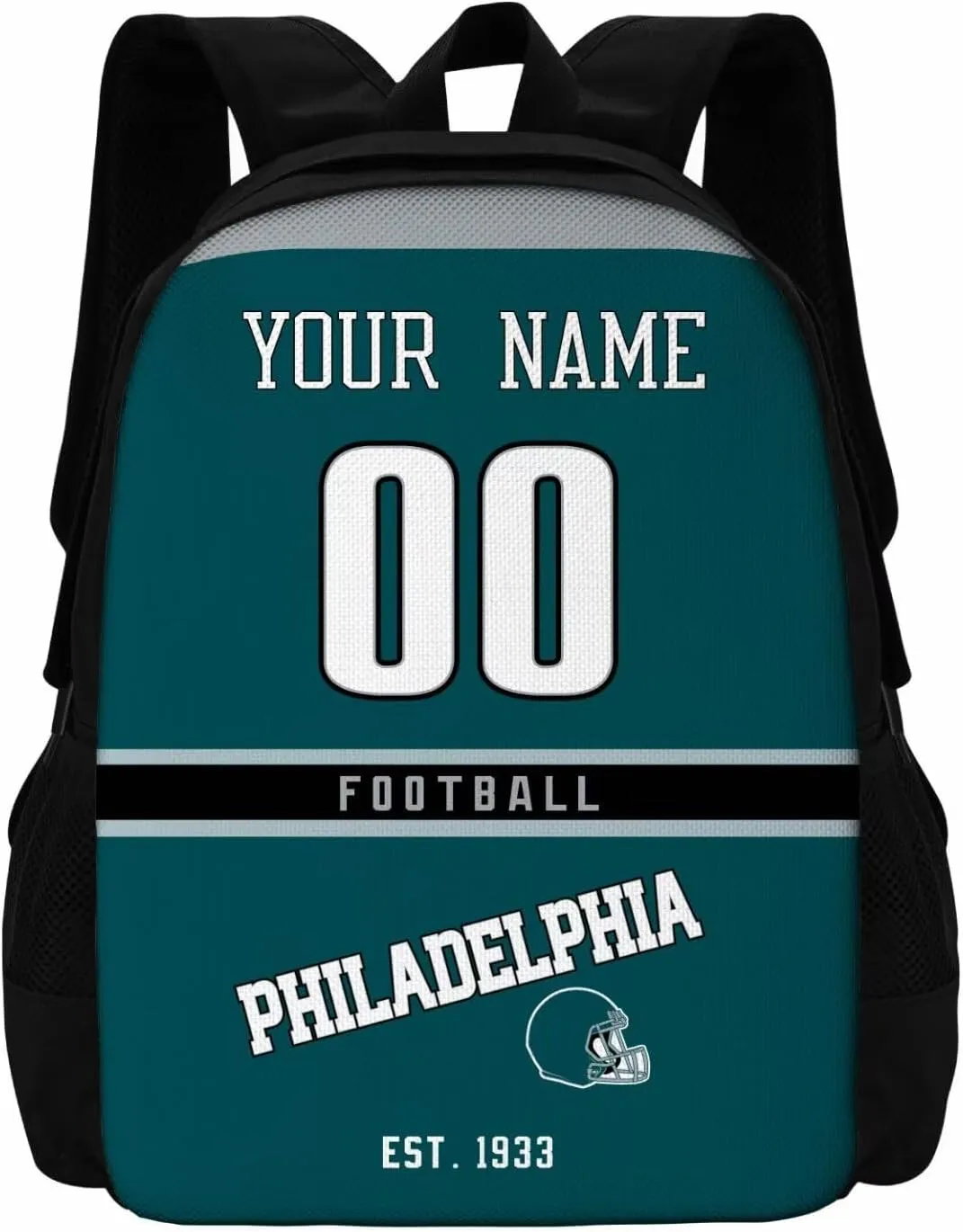 ANTKING Philadelphia Backpacks School Backpack Bags Custom Name Number for Men Women Youth Gifts