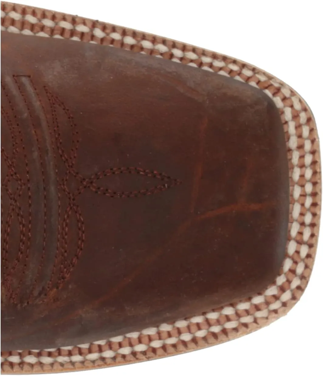 ARIAT Men's MNS Brushrider Penny BRN/Coastal Cream Western Boot