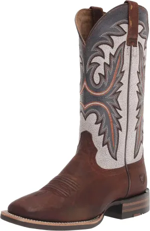 ARIAT Men's MNS Brushrider Penny BRN/Coastal Cream Western Boot