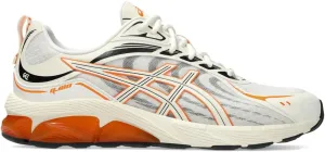 Asics Unisex Gel-Quantum 180 VIII Sportstyle Shoes, 8.5, Cream/Shocking Orange