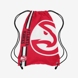 Atlanta Hawks Big Logo Drawstring Backpack
