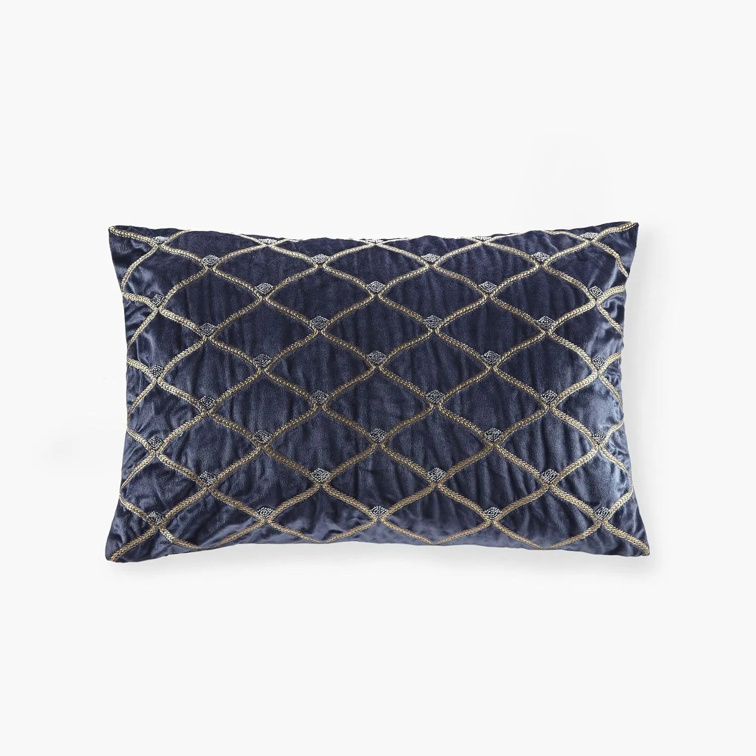 Aumont Normal Pillow, 22x15, Navy