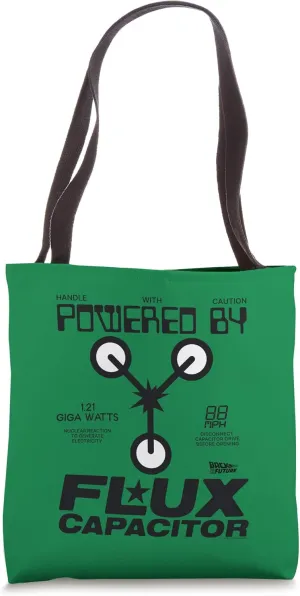 Back to the Future Powered by FLUX Tote Bag
