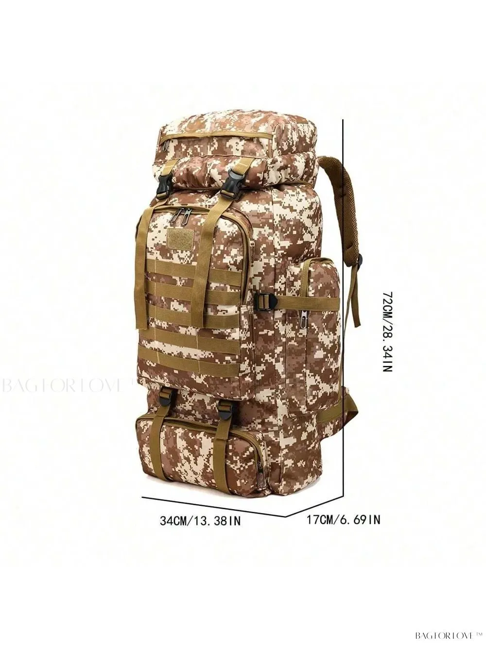 BagForLove - High-Capacity Journey Rucksack