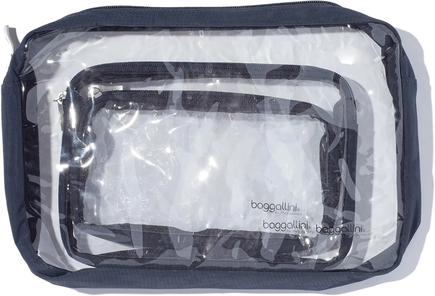 Baggallini Clear Travel Pouches