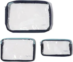 Baggallini Clear Travel Pouches