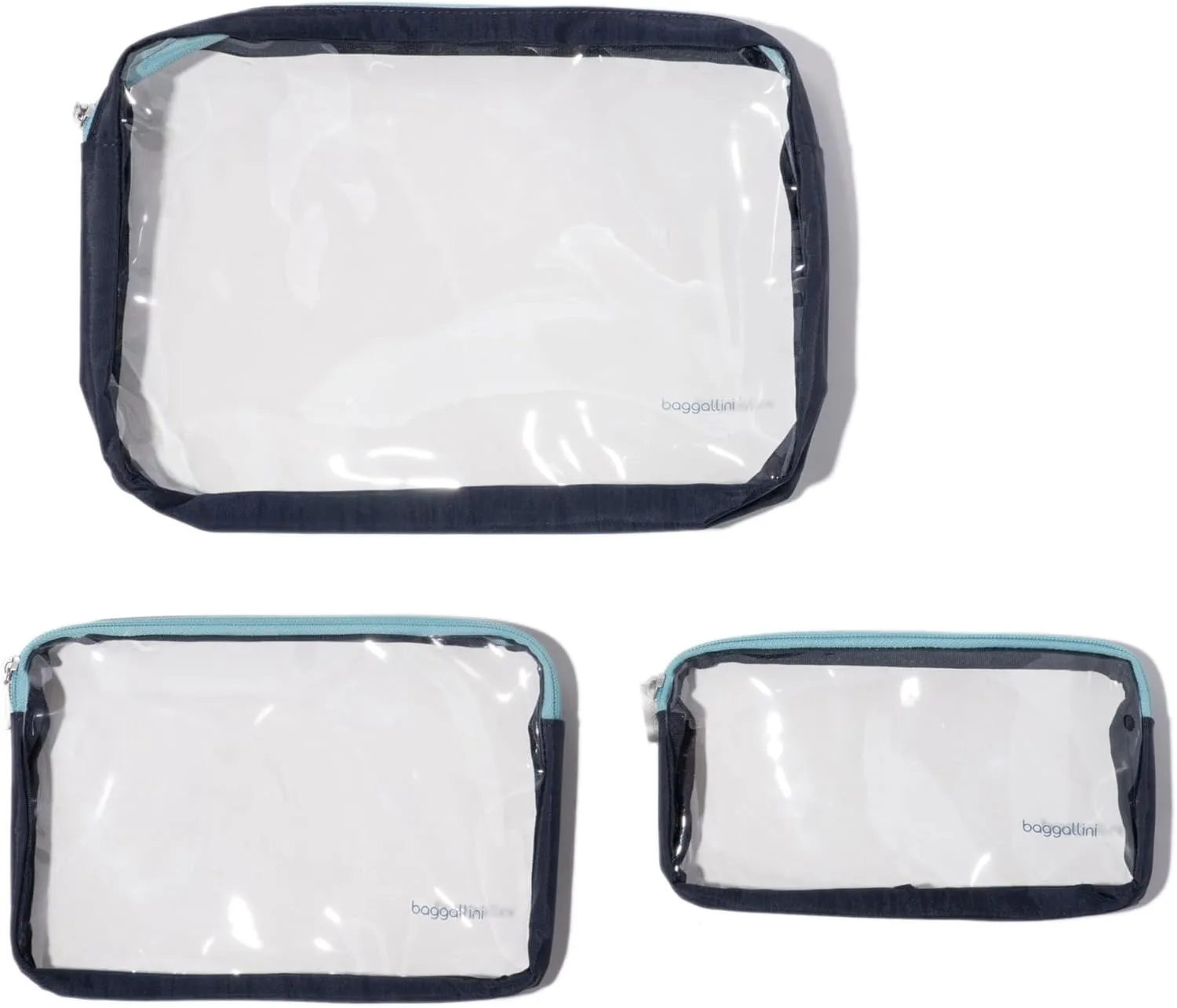 Baggallini Clear Travel Pouches