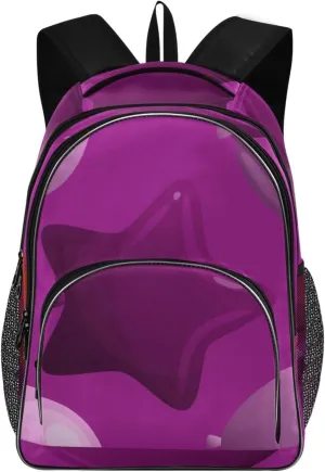 Balloon Pattern Backpacks 22L Three Layer Arc Book Bag Lightweight for Travel Camping Hiking Rucksack Daypack Kids & Adults