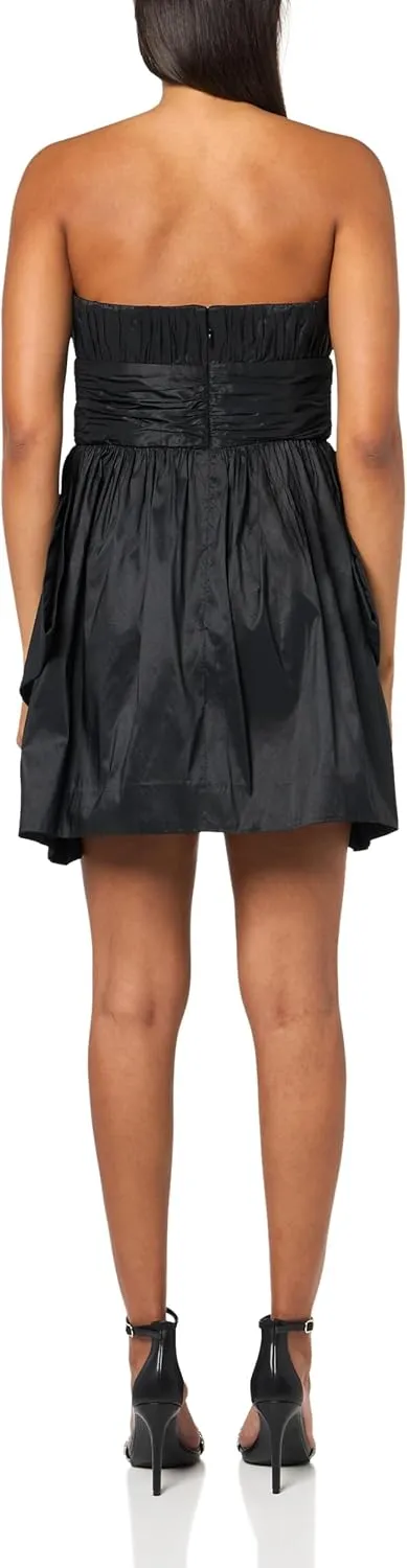 BCBGMAXAZRIA Women's Strapless Sweetheart Neck Mini Cocktail Dress
