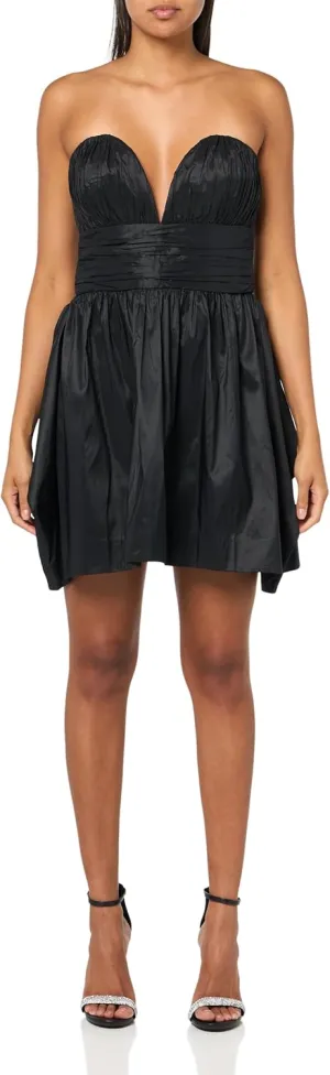 BCBGMAXAZRIA Women's Strapless Sweetheart Neck Mini Cocktail Dress