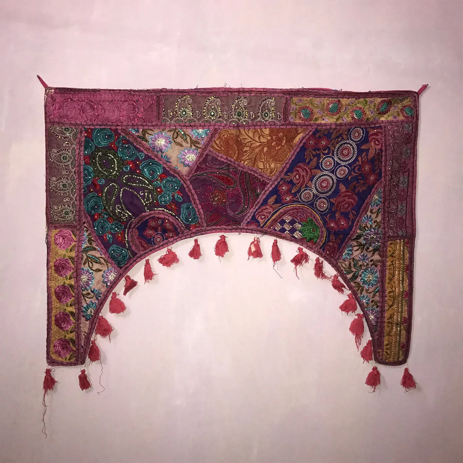 Beautiful Indian Style Door Hanging With Frills 39 x 30 Inches