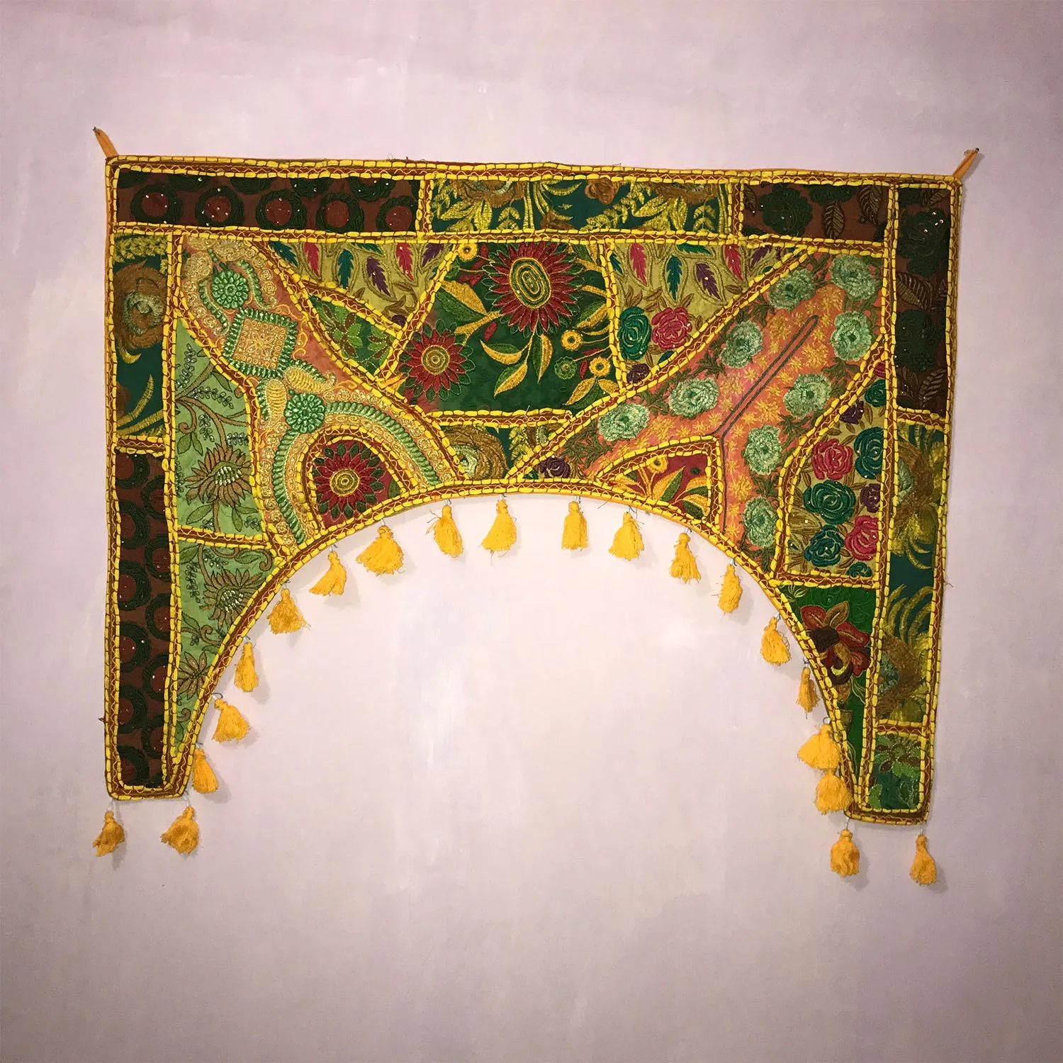 Beautiful Indian Style Door Hanging With Frills 39 x 30 Inches