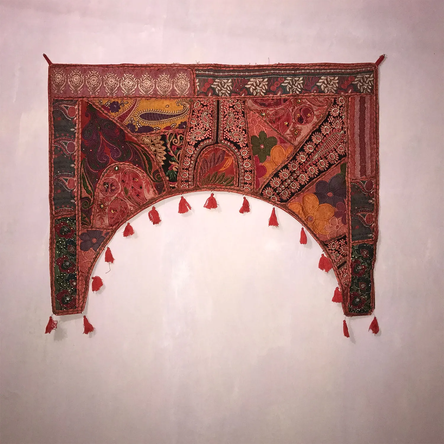 Beautiful Indian Style Door Hanging With Frills 39 x 30 Inches