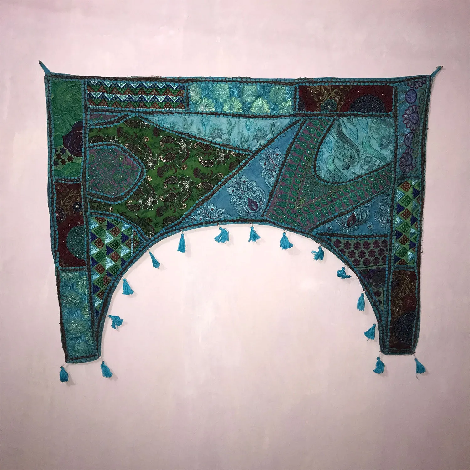 Beautiful Indian Style Door Hanging With Frills 39 x 30 Inches