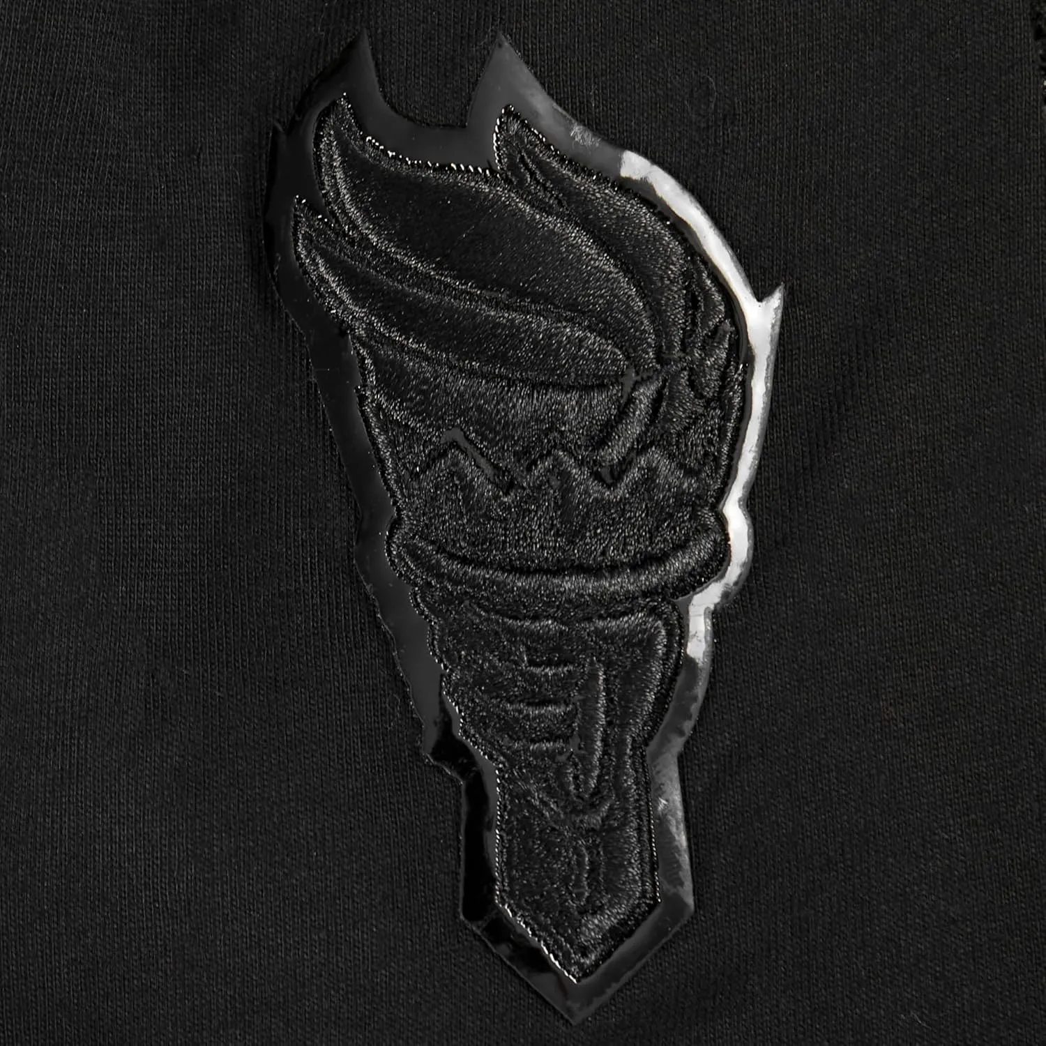 Big Boys WNBA Classic Triple Black Cotton Short Sleeve Tee