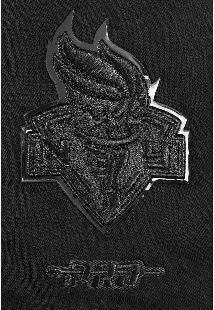 Big Boys WNBA Classic Triple Black Cotton Short Sleeve Tee