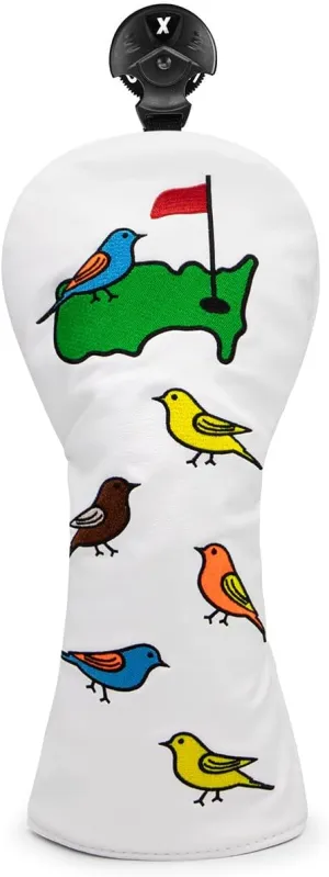 Birdie&Green Golf Club Covers for Driver, Fairway, Hybrids - 4 Options - Golf Driver Headcover/Golf Fairway Wood Head Cover/Hybrid Club Head Cover for Men Golfer