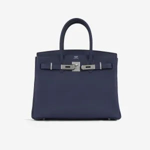 Birkin 30 - Blue Navy
