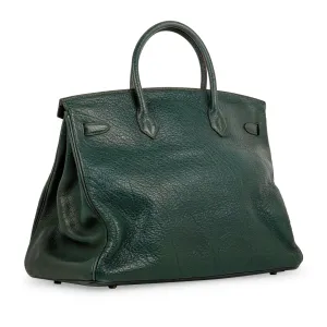 Birkin 40 - Malachite Bull Calf