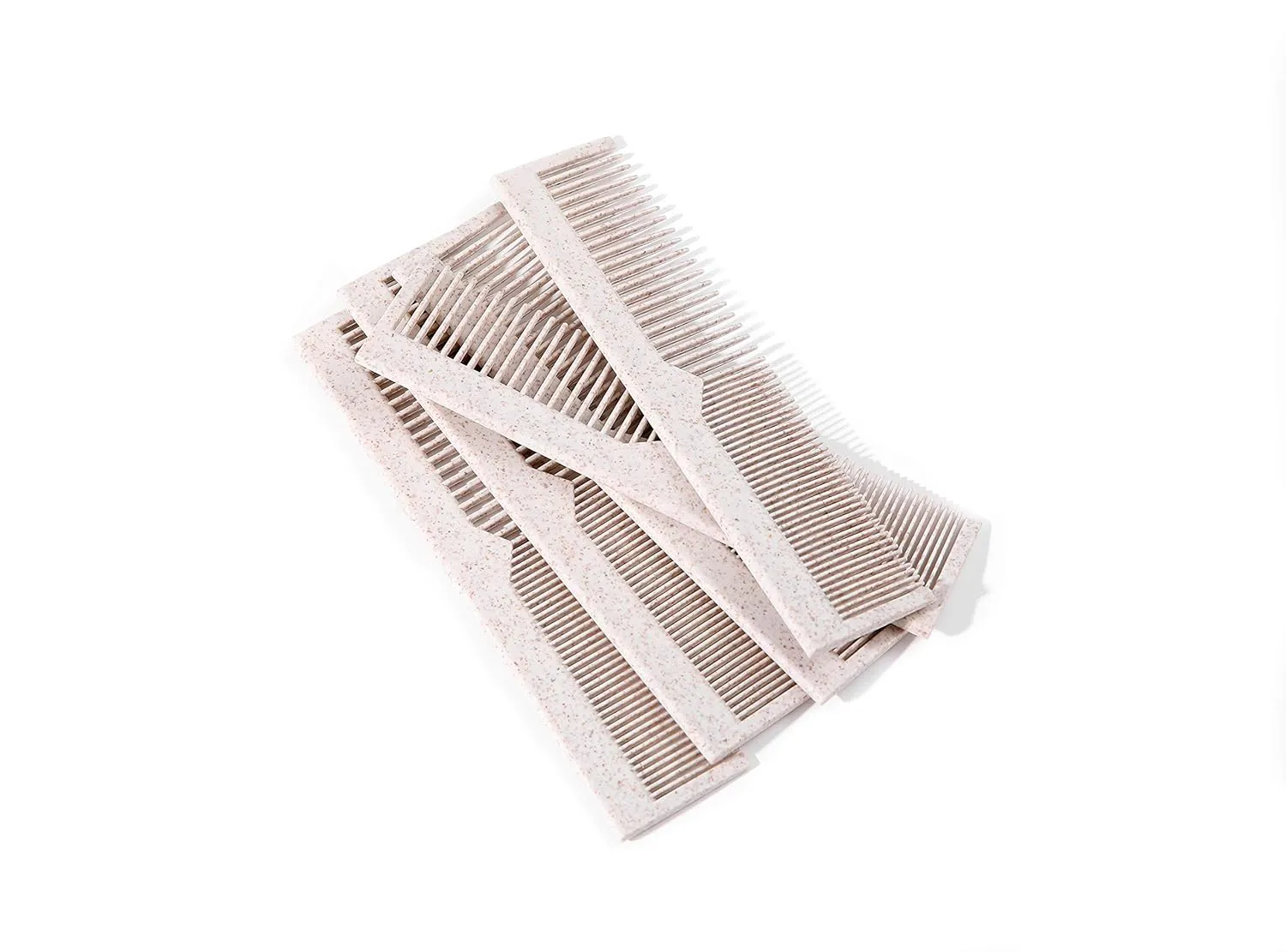 Bleeker and Rowe 100% Biodegradable Combs - Individually wrapped - Environmentally Eco Friendly Bulk Pocket Combs - Perfect for Macrame (pack of 100)