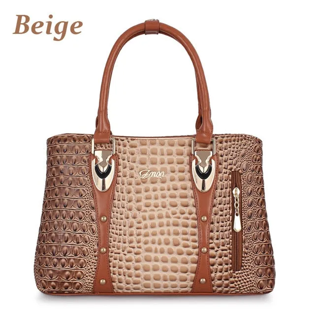 Bolsa Feminina Crocodile Lady Hand Bags