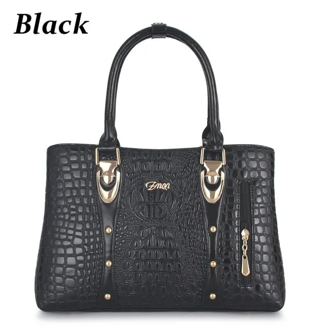 Bolsa Feminina Crocodile Lady Hand Bags