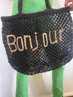 BONJOUR BLACK MARKET BAG