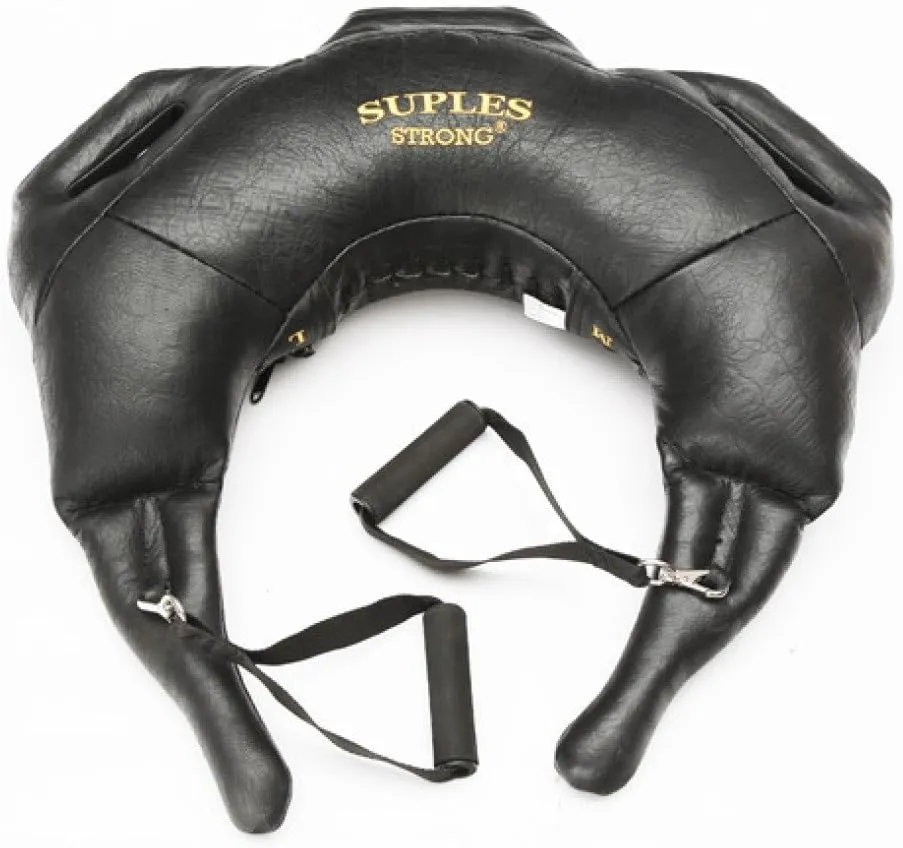 Bulgarian Bag Strong Model (Genuine Leather) - The Original Bulgarian Bag Creator - Fitness Bag, Crossfit, Wrestling, Functional Training Bag, Sandbag, Powerbag, Training Bag.