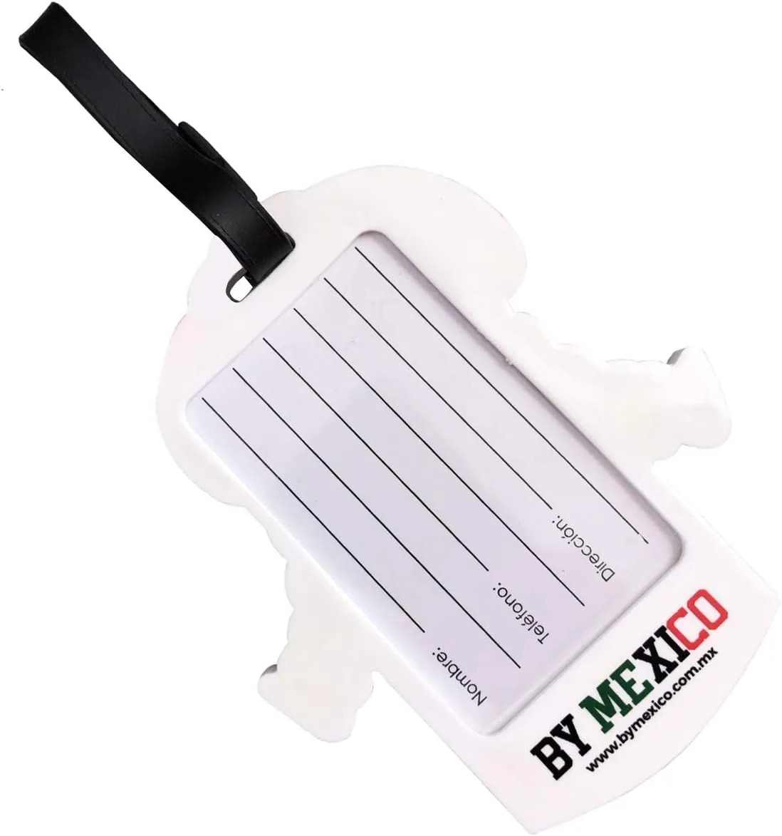 By Mexico Muñecas Mexicanas Luggage Tag, Mexican Doll Design