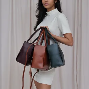 CA 1438 SMALL - TOTE - MULBERRY