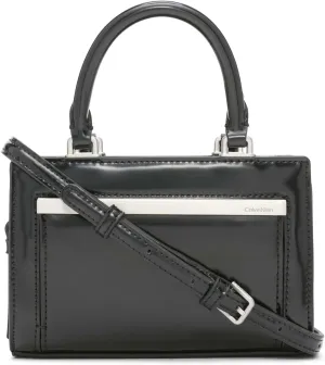 Calvin Klein Astrid Triple Compartment Organizational Mini Satchel Crossbody