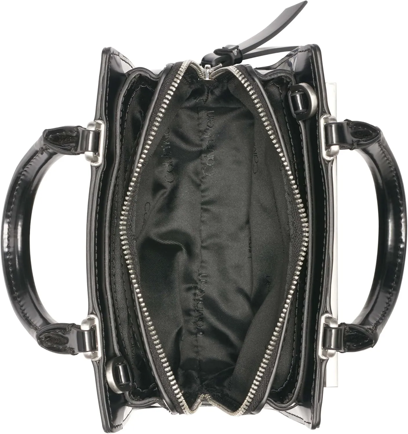 Calvin Klein Astrid Triple Compartment Organizational Mini Satchel Crossbody
